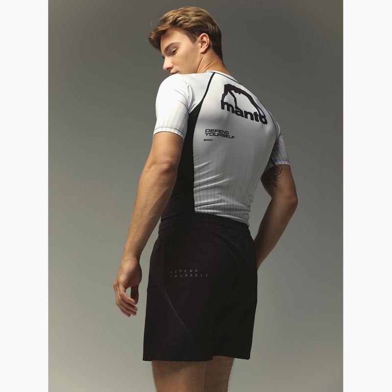 Rashguard pánský  MANTO Ranked white 8
