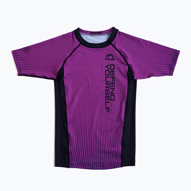 Rashguard pánský  MANTO Ranked purple