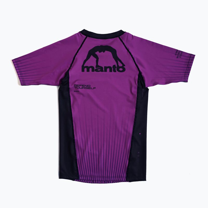 Rashguard pánský  MANTO Ranked purple 2