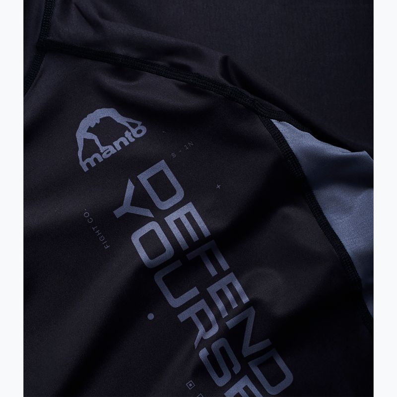 Rashguard pánský  MANTO Ranked black 3
