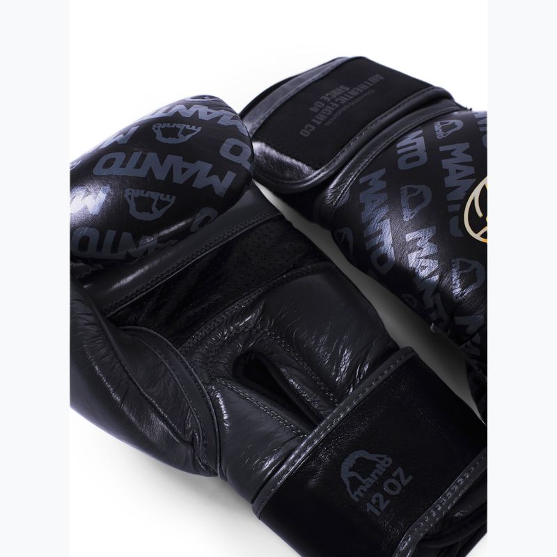 Boxerské rukavice MANTO Ace black 3