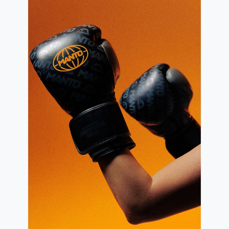 Boxerské rukavice MANTO Ace black 7