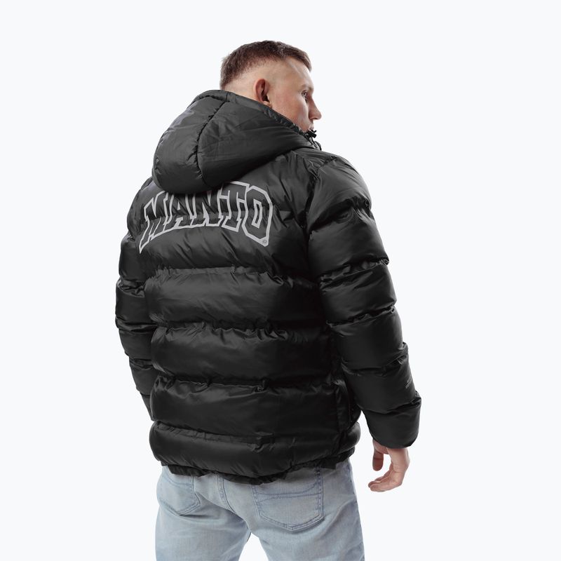 Pánská zimní bunda MANTO Varsity black 2