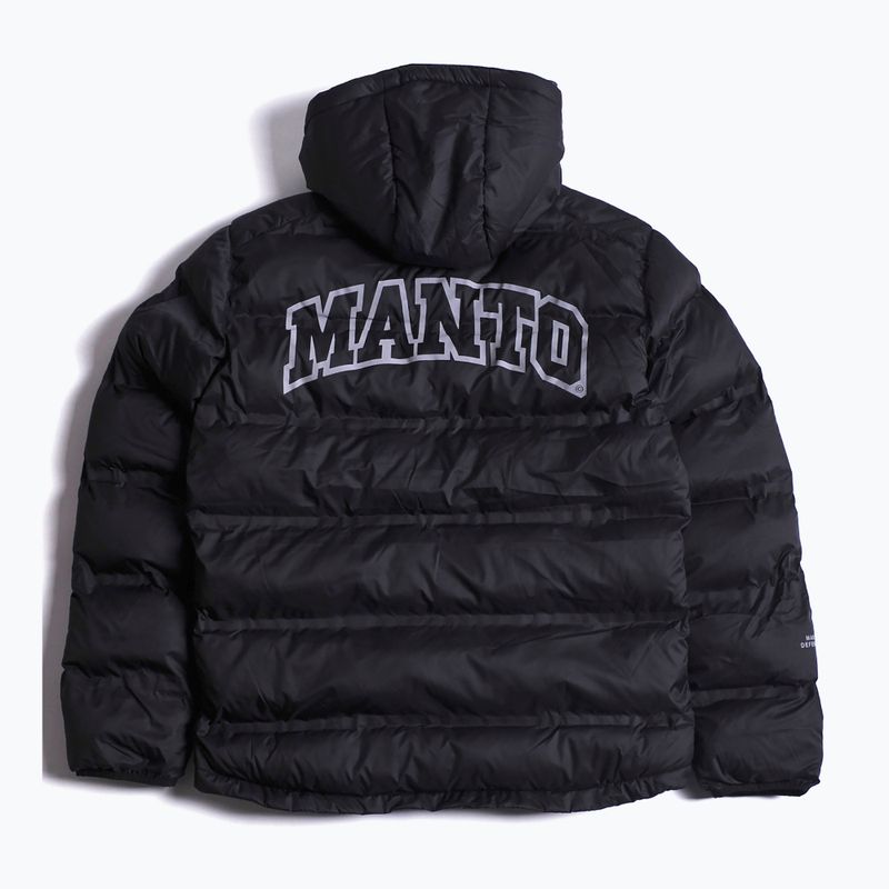 Pánská zimní bunda MANTO Varsity black 4