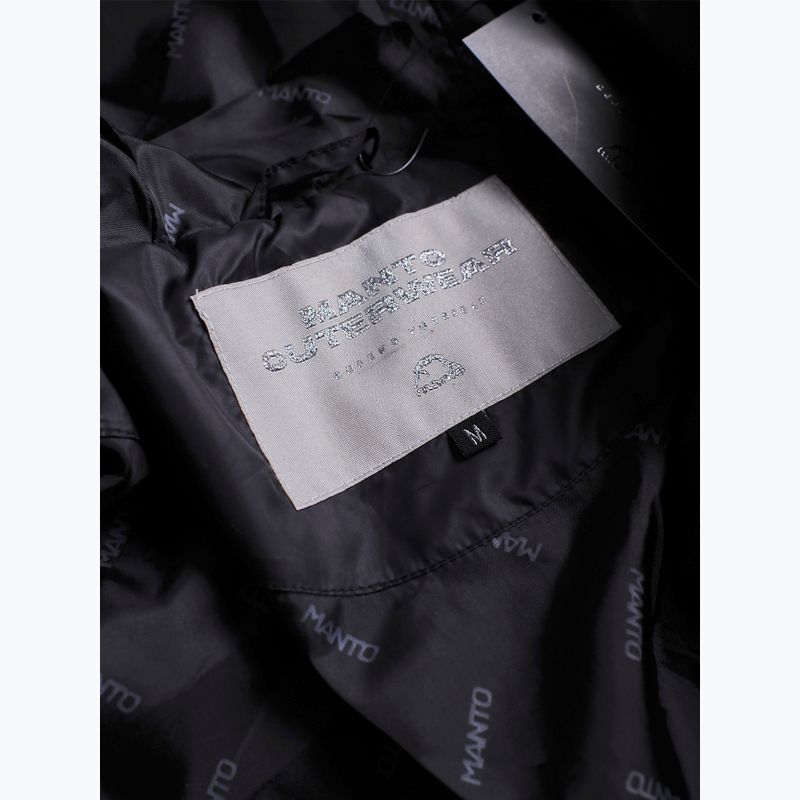 Pánská zimní bunda MANTO Varsity black 5