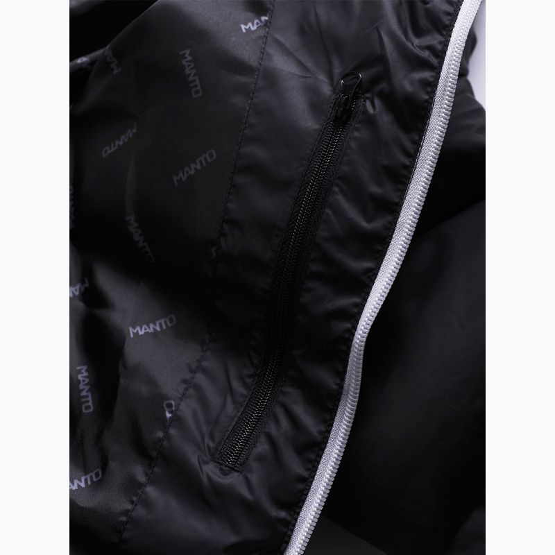 Pánská zimní bunda MANTO Varsity black 6