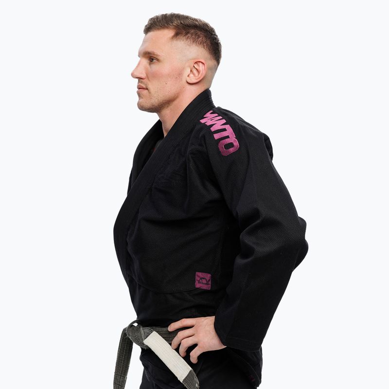 Kimono pro BJJ MANTO X5 BJJ black/purple 2