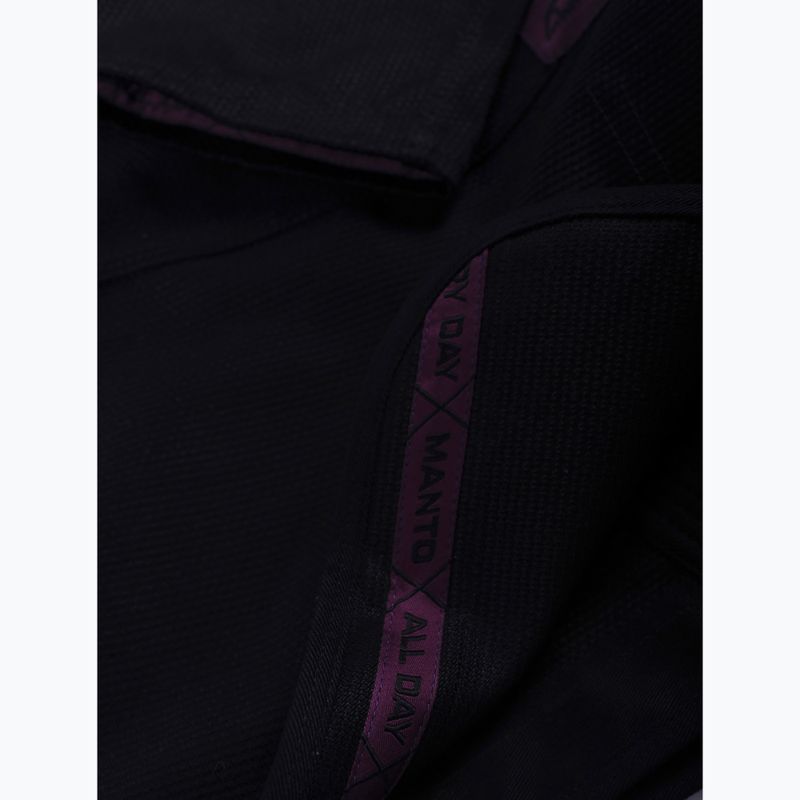 Kimono pro BJJ MANTO X5 BJJ black/purple 12