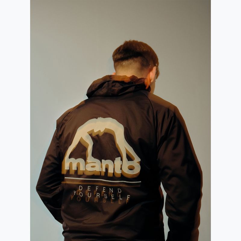 MANTO Defend černá pánská větruodolná bunda 9