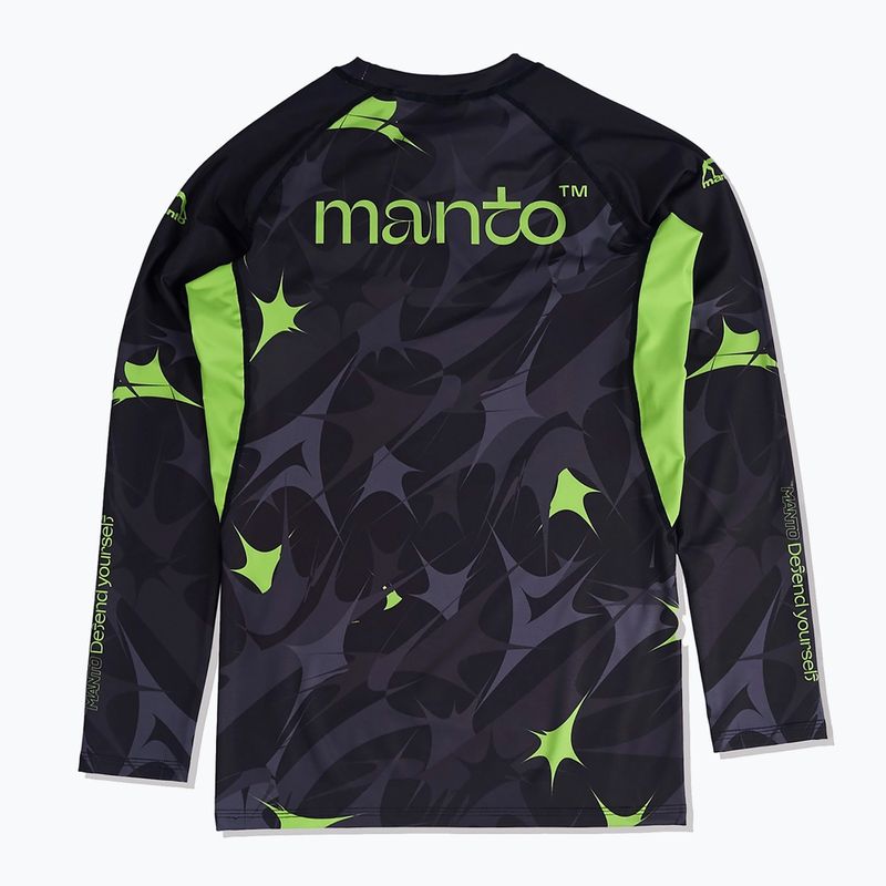 MANTO Rashguard s dlouhým rukávem Terra black 2