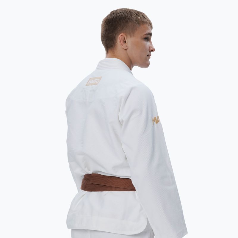 Kimono pro BJJ MANTO Rise 2.0 white 4