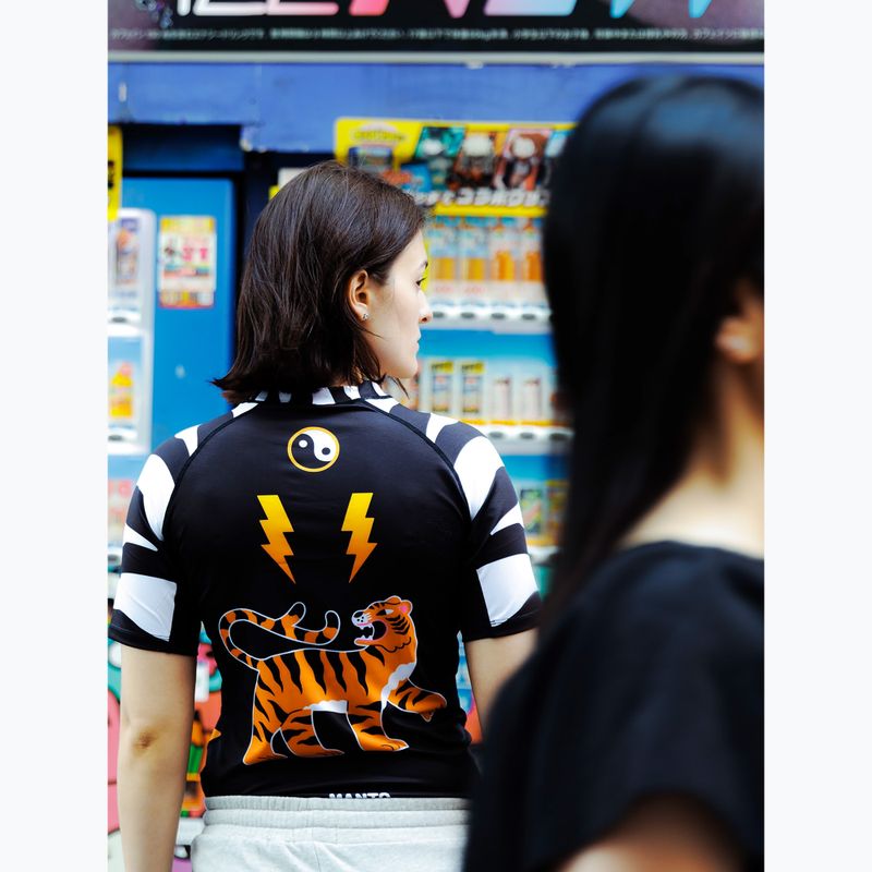Rashguard MANTO Tiger's Tail Rashguard black 6