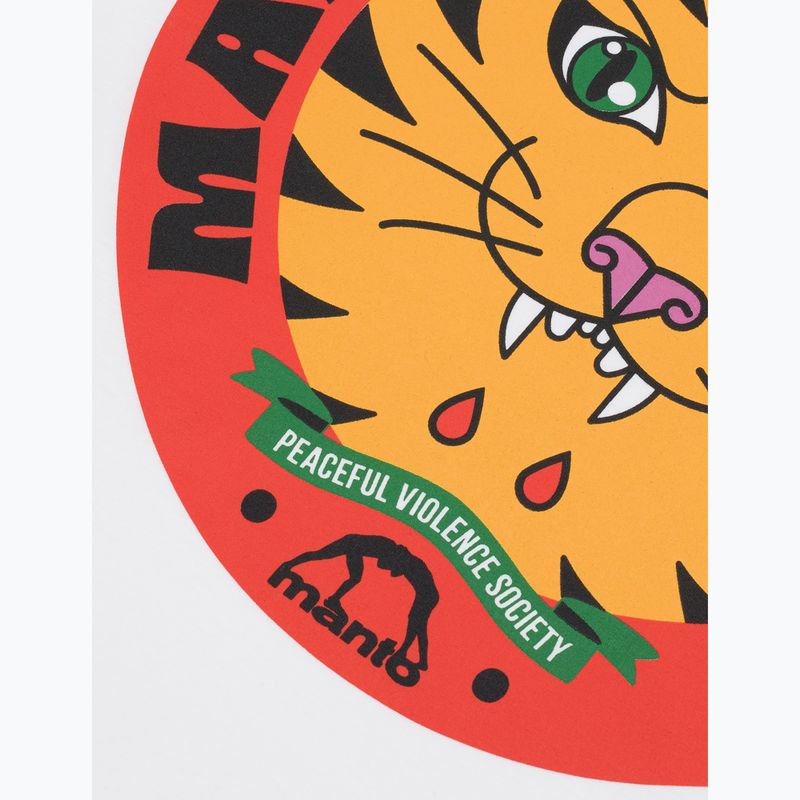 Pánské tričko MANTO Worldwild white 4