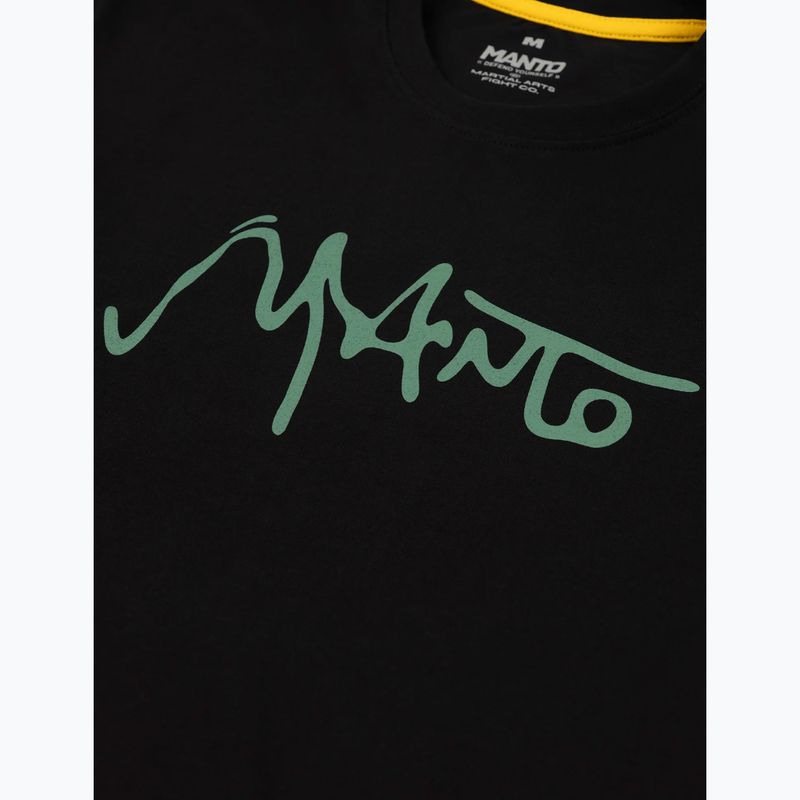 Pánské tričko MANTO Ink black 3