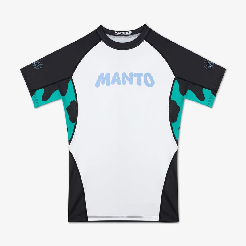 Pánský rashguard MANTO Dove black 4