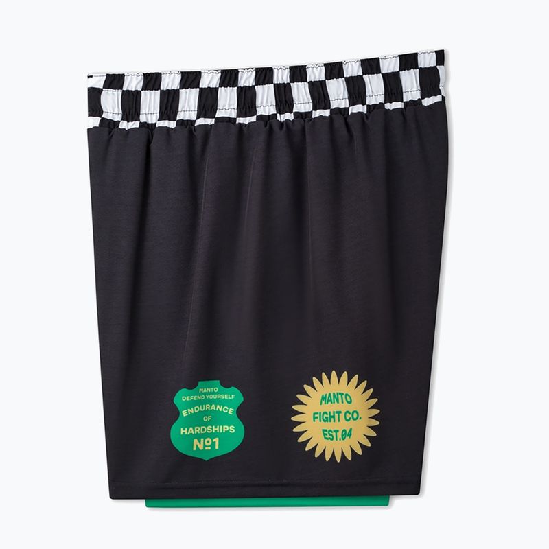 Pánské tréninkové šortky MANTO Cross black 4