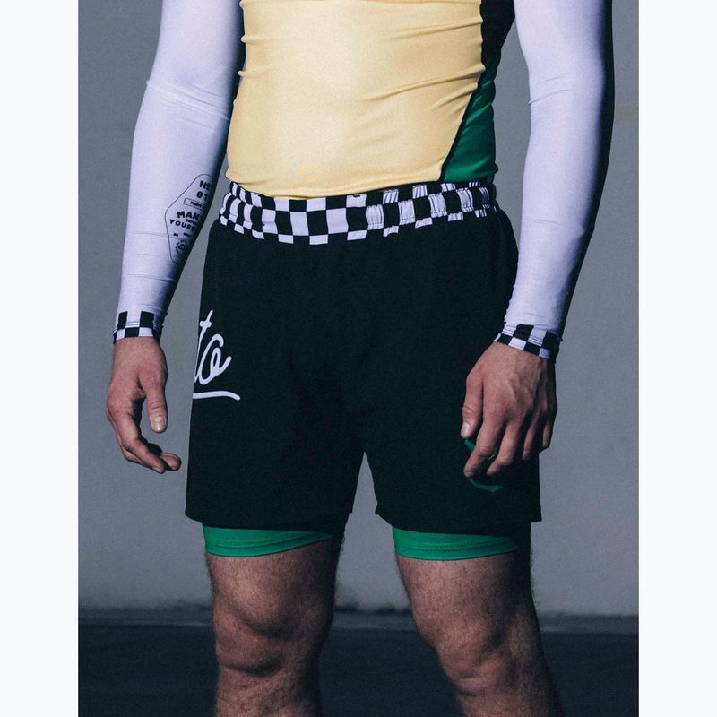 Pánské tréninkové šortky MANTO Cross black 10