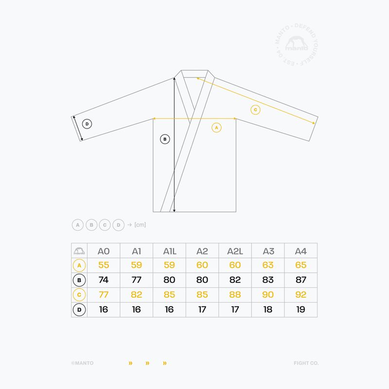Kimono pro brazilské jiu-jitsu MANTO Society BJJ 13