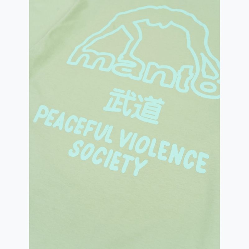 Pánské tričko MANTO Society 25 lime 4