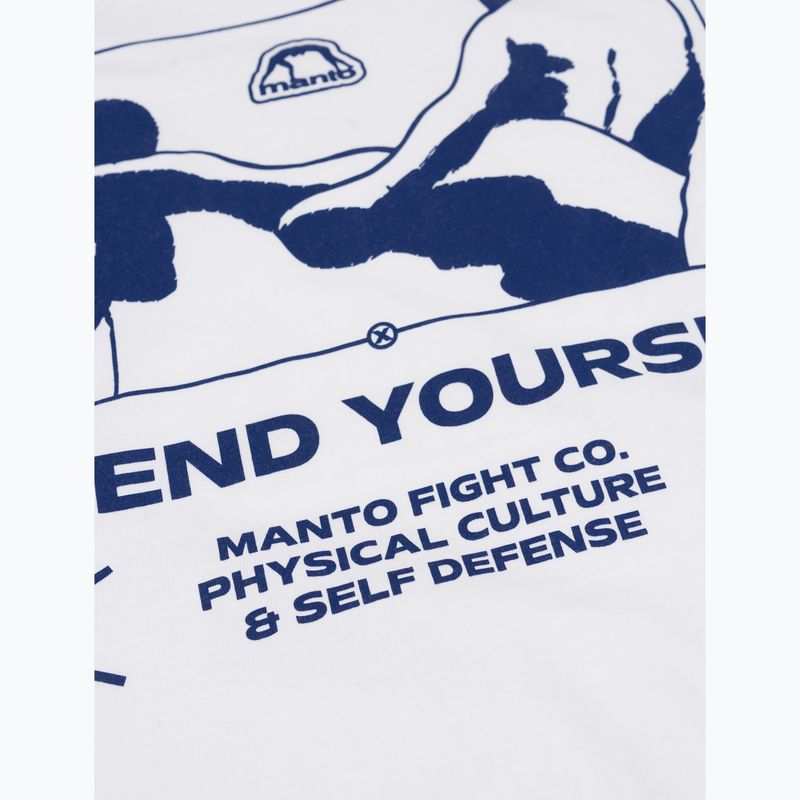 Pánské tričko MANTO Kicker white 4