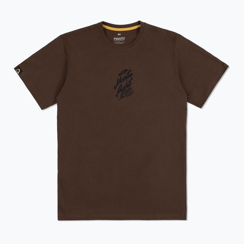Tričko  MANTO Dealer brown