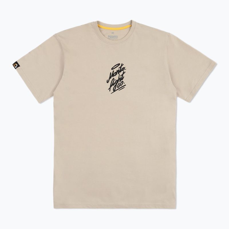 Tričko  MANTO Dealer beige