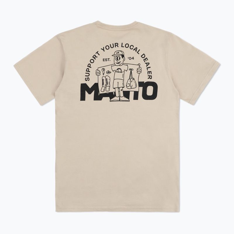 Tričko  MANTO Dealer beige 2