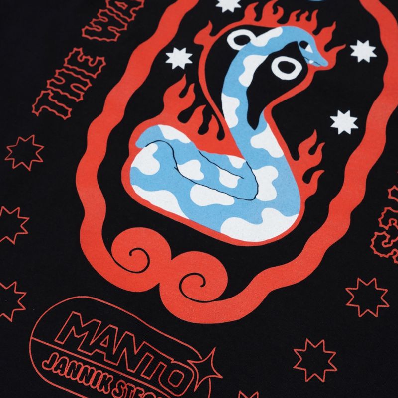 Tričko  MANTO Cobra black 3