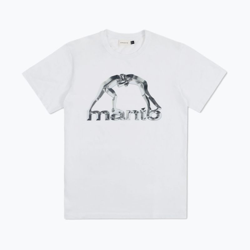 Tričko  MANTO Metal white