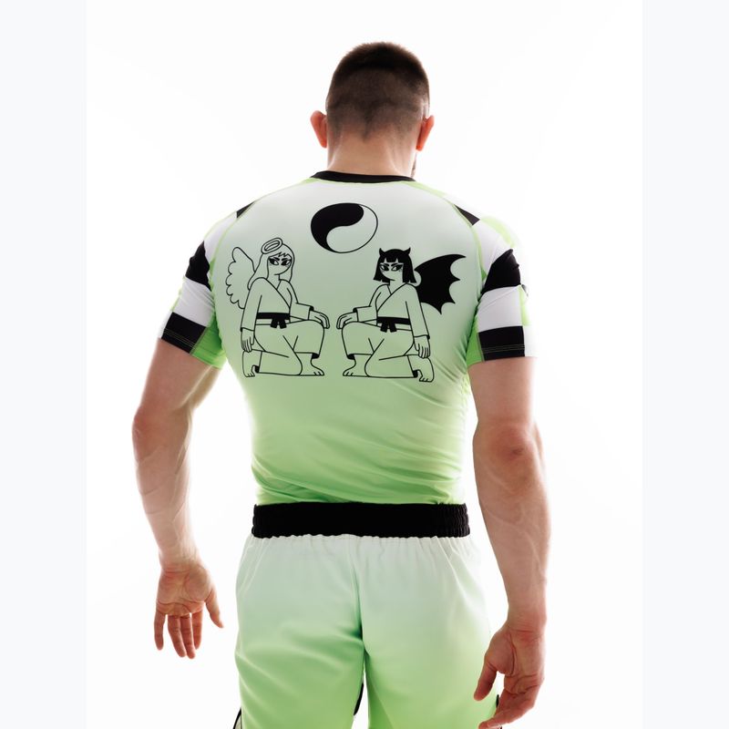 Pánský rashguard MANTO Two Sides green 7
