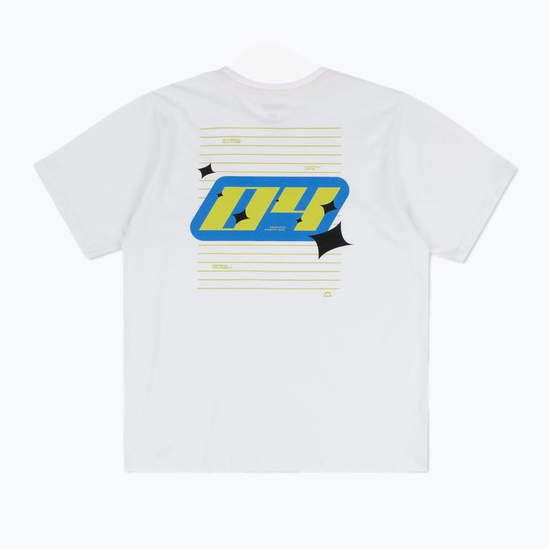 Tričko  MANTO Racing Oversize white 2