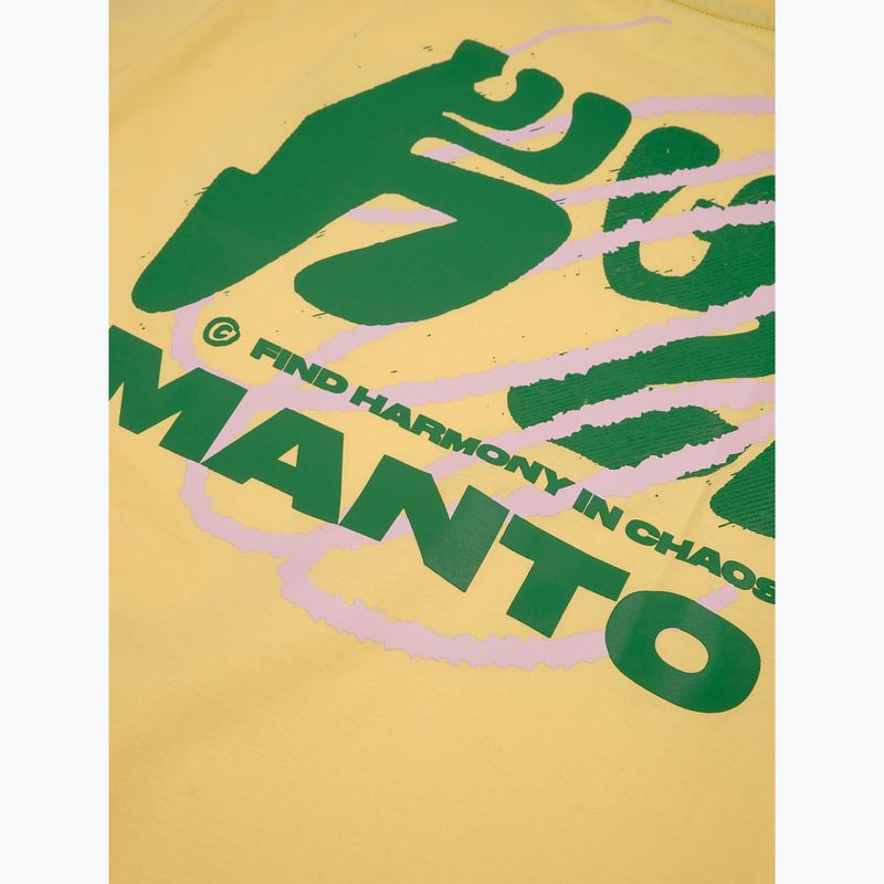 Dámské tričko MANTO Harmony Oversize żółty 3