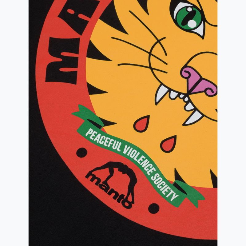 Pánské tričko MANTO Worldwild black 4