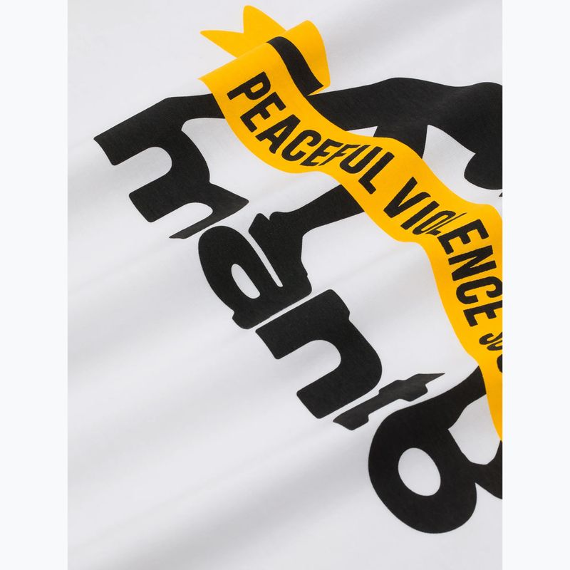 Pánské tričko MANTO Ribbon white 4