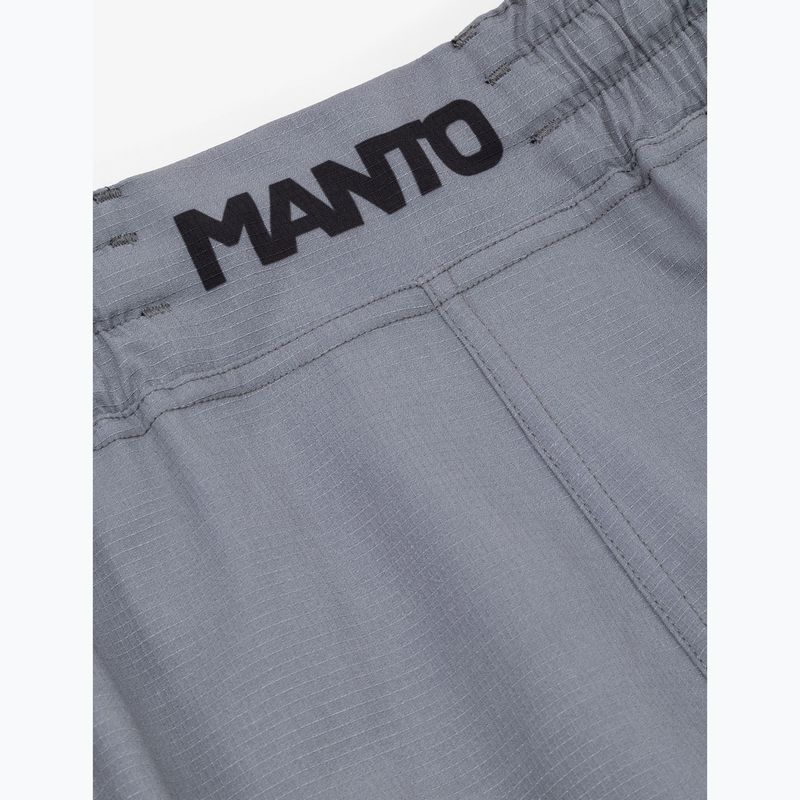 Pánské tréninkové šortky MANTO Dual grey 6