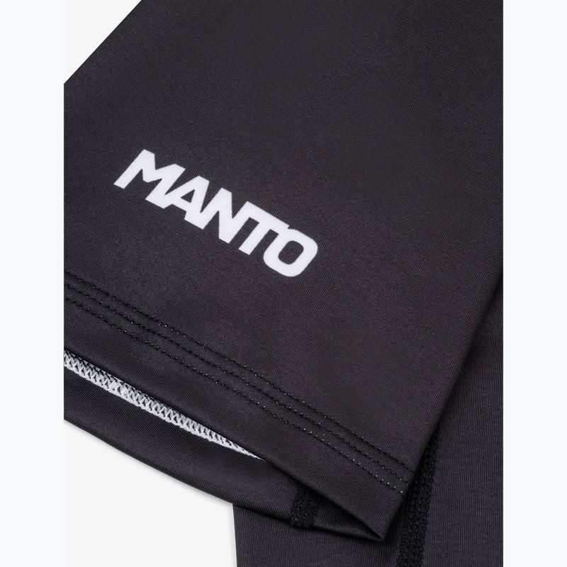 Pánský rashguard MANTO Logo black 4
