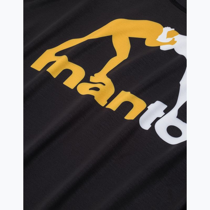 Pánský rashguard MANTO Logo black 5