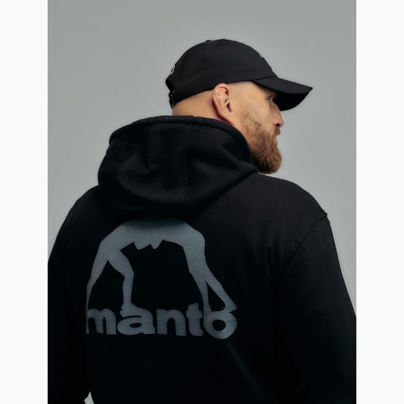 Pánská mikina MANTO Peaceful Violence Hoody black 2