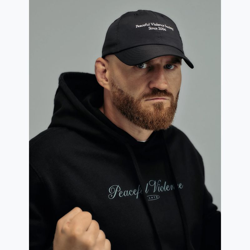 Pánská mikina MANTO Peaceful Violence Hoody black 3
