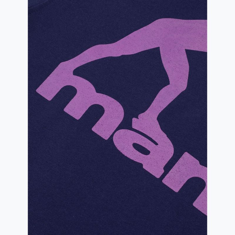 Pánská mikina MANTO Peaceful Violence Hoody tmavě modrá 8