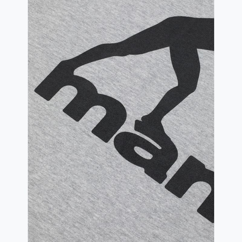 Pánská mikina MANTO Peaceful Violence Hoody šedá 7