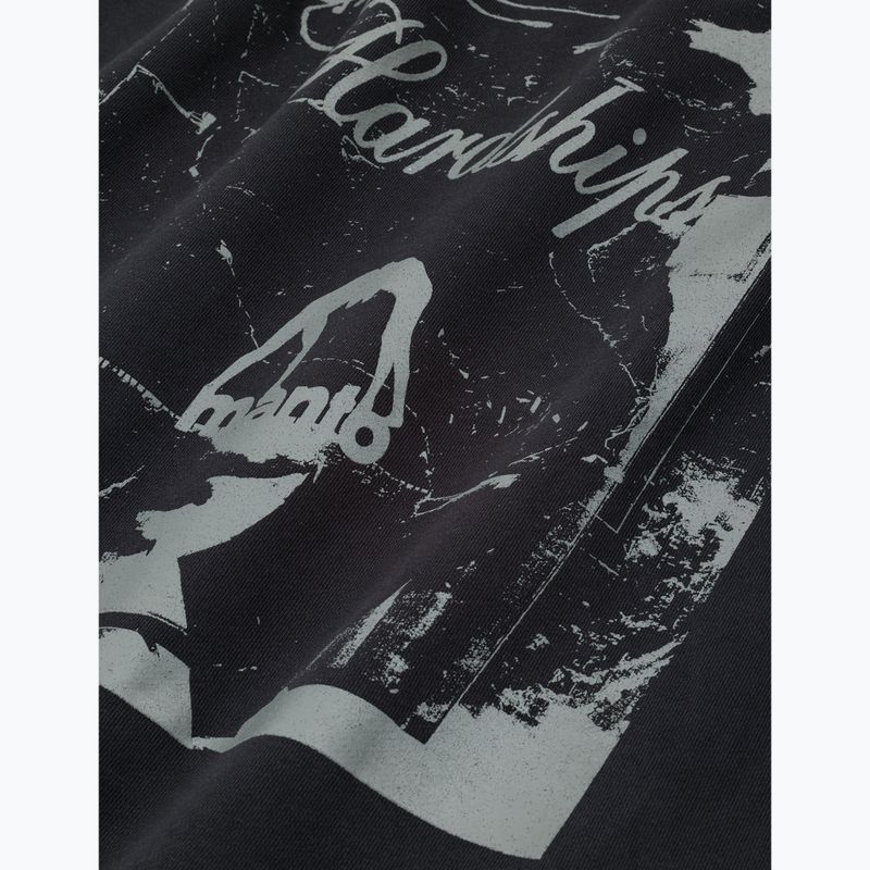 Pánská mikina MANTO Resolve Hoody black 4