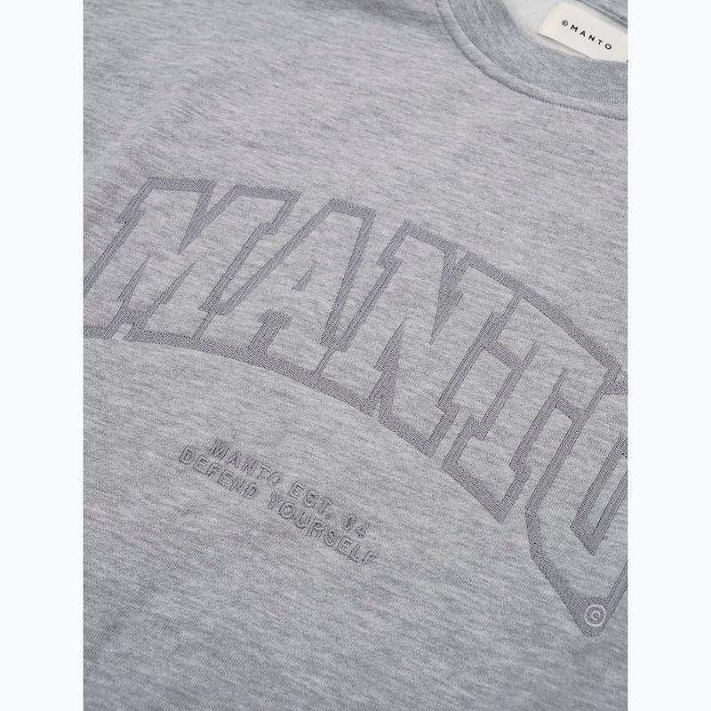 Pánská mikina MANTO Varsity 26 Hoody melange 2