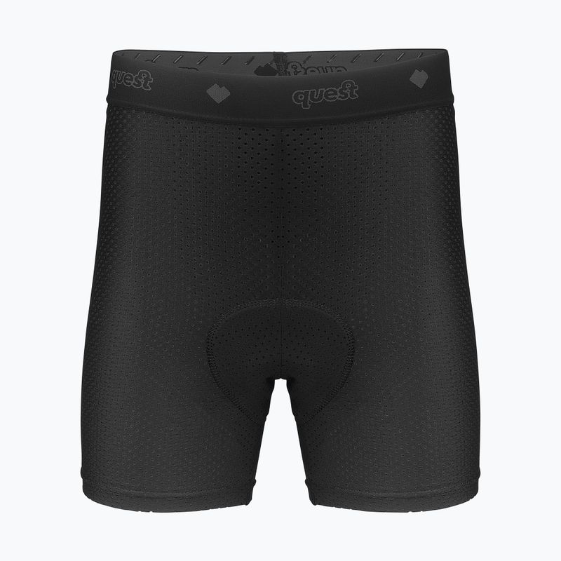 Pánské sálové cyklistické šortky Quest Core Trailwear černé S21/SPORTS-WEW-TRAILWEAR
