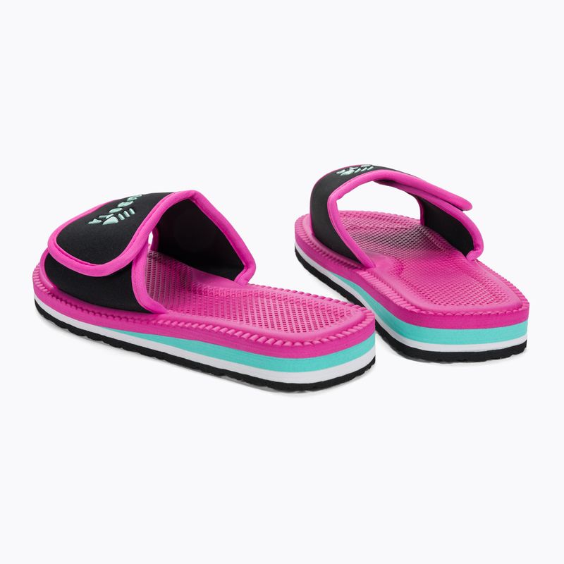 Žabky na suchý zip Kubota magenta KKRZ22 3