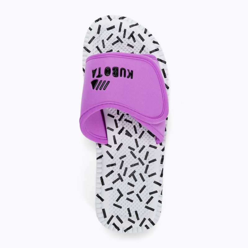 Žabky Kubota na suchý zip Vintage white KKRZ56 6