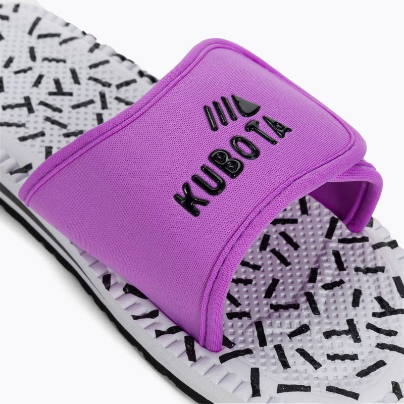 Žabky Kubota na suchý zip Vintage white KKRZ56 7