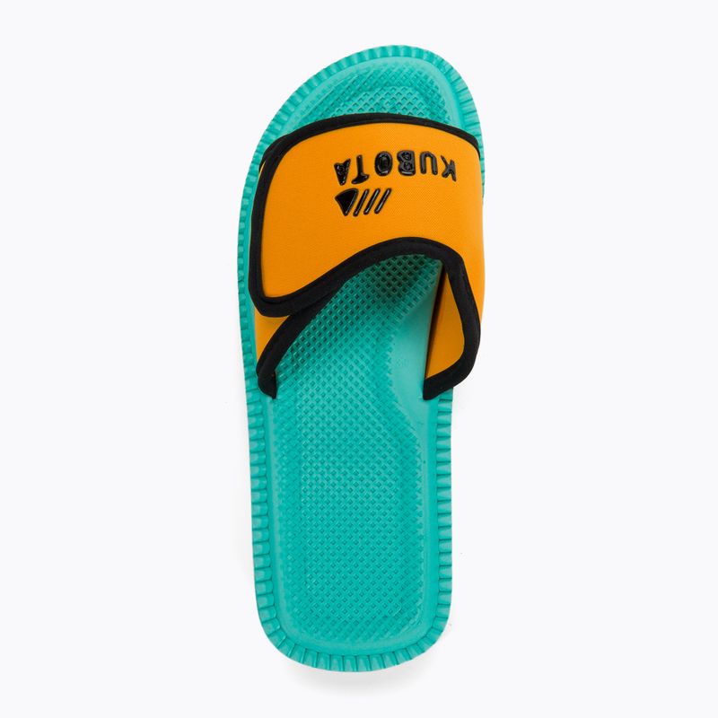 Žabky Kubota Turquoise-Orange KKRZ64 6