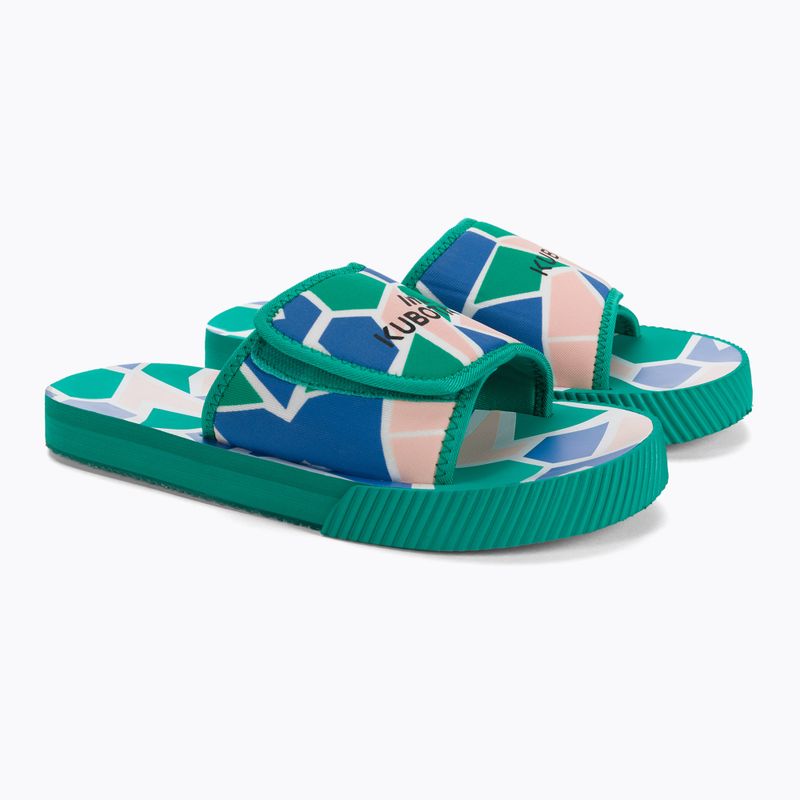 Žabky na suchý zip Kubota 2.0 Green KKRZ86 5