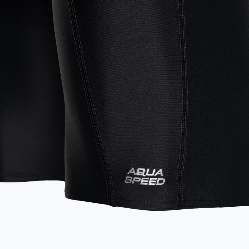 Pánské plavky AQUA-SPEED Long Jammer černé 4